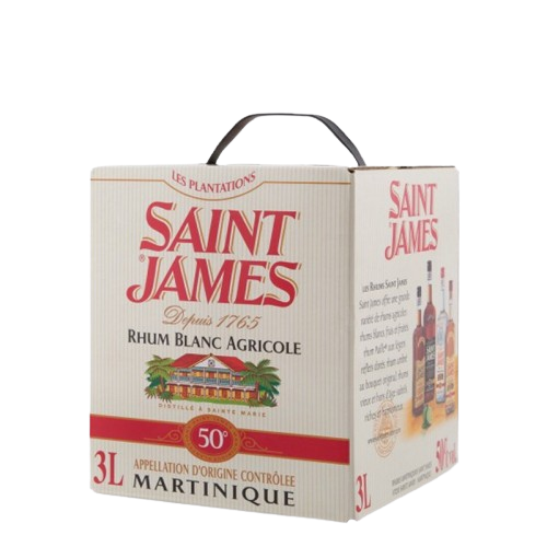 Saint James - Rhum blanc 50° 3L