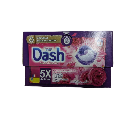 Dash - Capsules de lessive jasmin & rose de mai