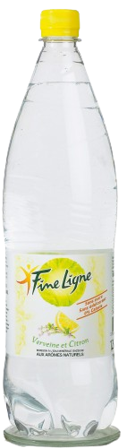 Leader Price - Fine ligne - Eau gazeuse verveine citron