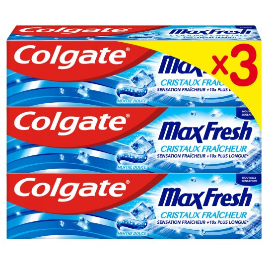 Colgate - Dentrifice max fresh
