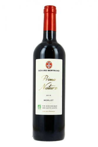 Prima Nature - IGP Pays d'Oc Merlot 2023, Rouge Bio