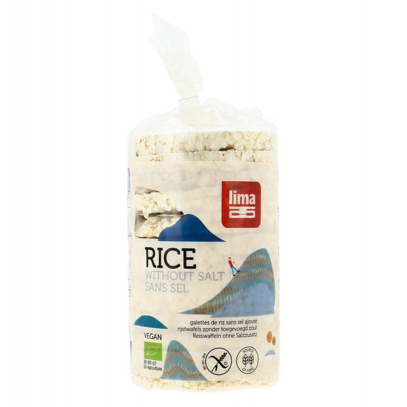 Lima - Galettes de riz sans sel Bio