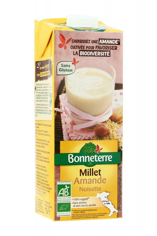 Boisson millet amande & noisette Bio
