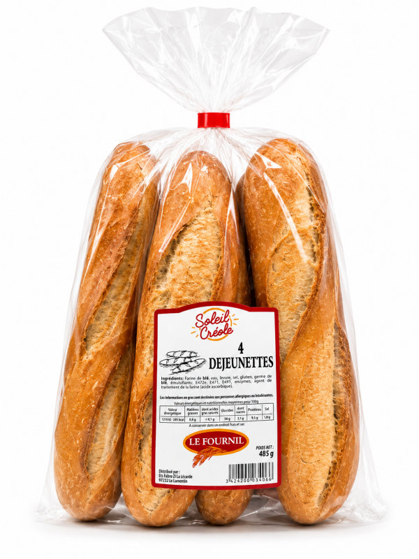 Soleil Créole - Demi-baguettes x4