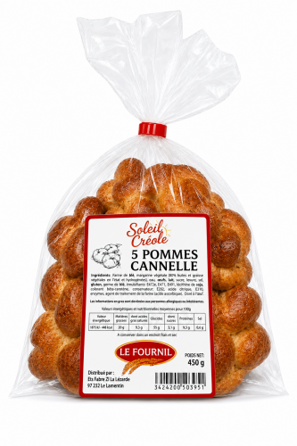 Soleil Créole - Pommes cannelle x5