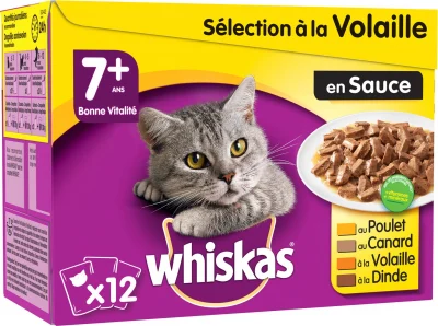 Whiskas - Assortiment de gelées pour chat adulte