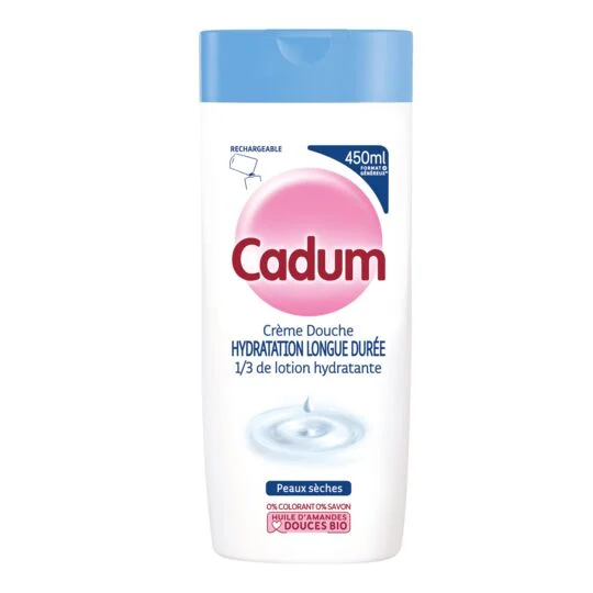 Cadum - Crème de douche hydratation longue durée