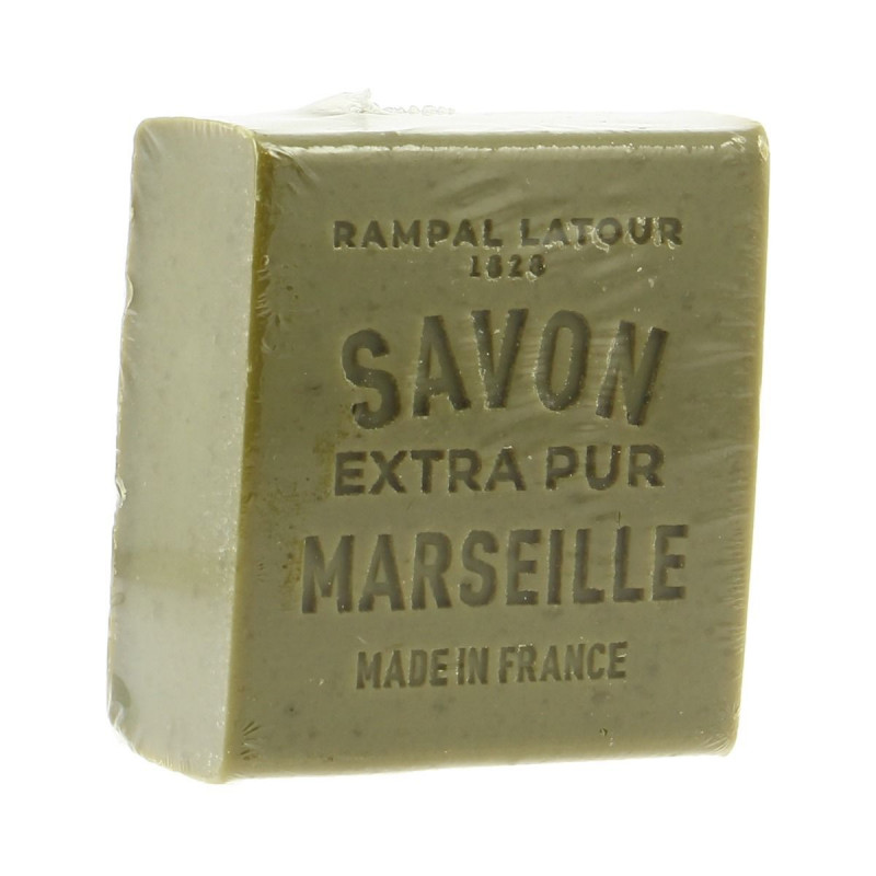 Rampal Latour - Savon de Marseille carré vert 150g