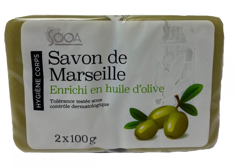 Leader Price - Savons de marseille olive
