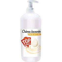 Top Budget - Crème lavante parfum lait et miel