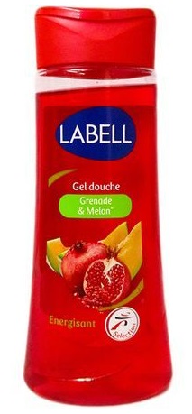 Labell - Gel douche grenade/melon