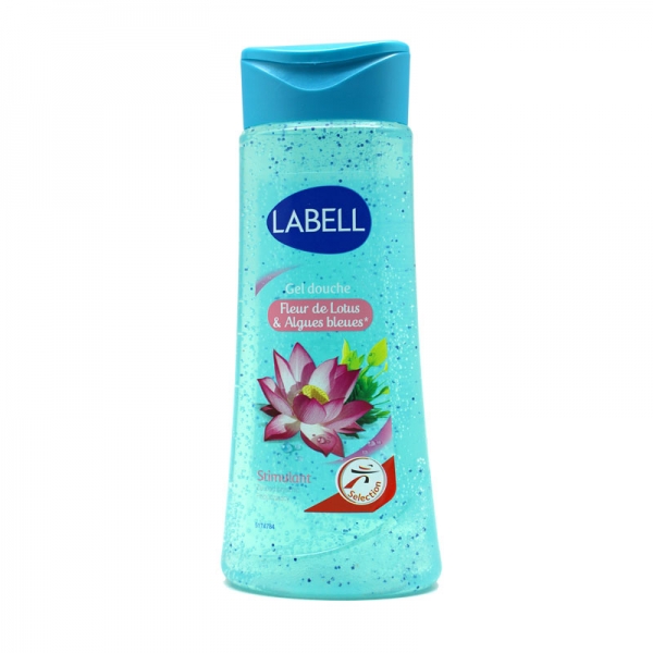 Labell - Gel douche stimulant fleur de lotus/algues bleues