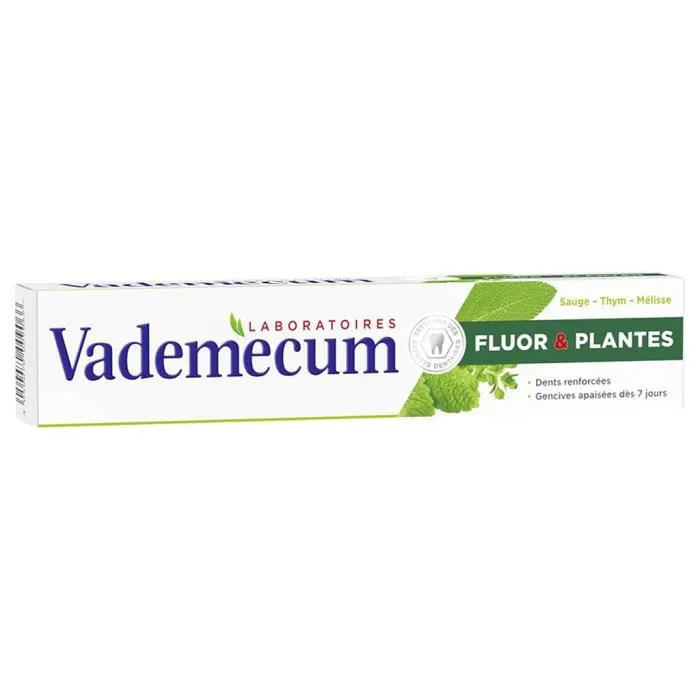 Vademecum - Dentifrice fluor & plantes