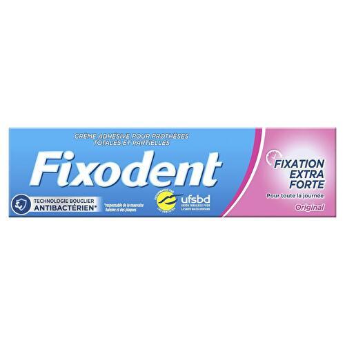 Fixodent - Crème adhésive fixation extra-forte