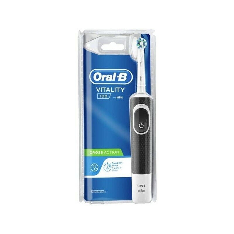 Oral-B - Brosse à dent électrique Vitality Cross noire