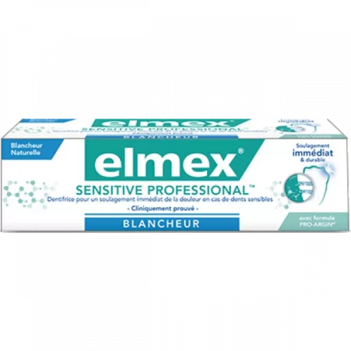 Elmex - Dentifrice sensitive blancheur 75ml