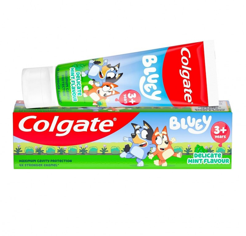 Colgate - Dentifrice KIDS BLUEY menthe +3ans