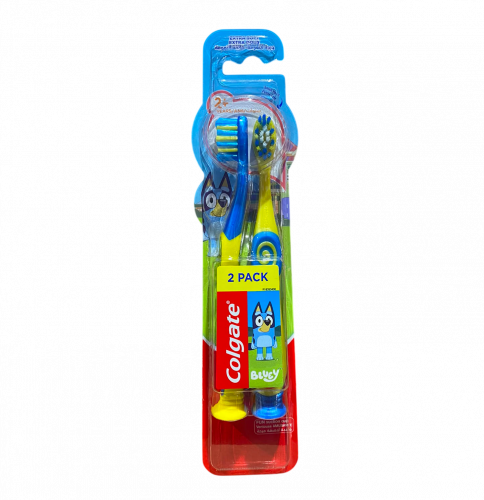 Colgate - Brosse à dent Bluey x2