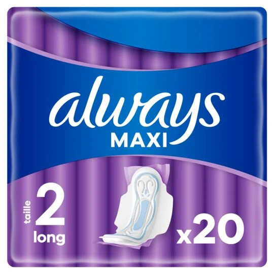 Always - Serviettes hygiéniques Maxi Long