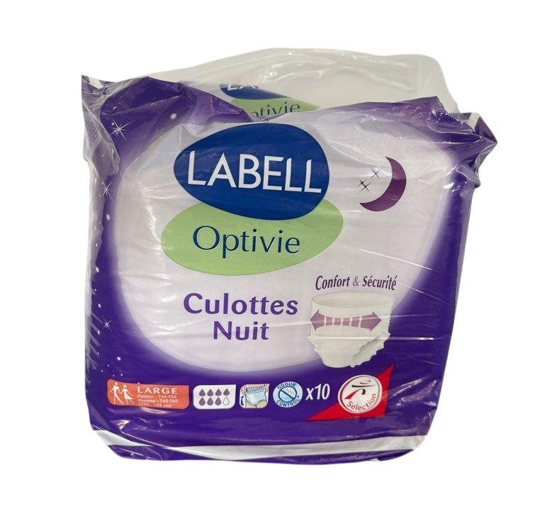 Labell - Culottes nuit OPTIVIE Large x10