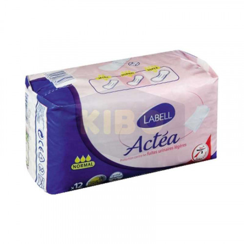 Labell - Serviettes hygiéniques ACTEA normal X12