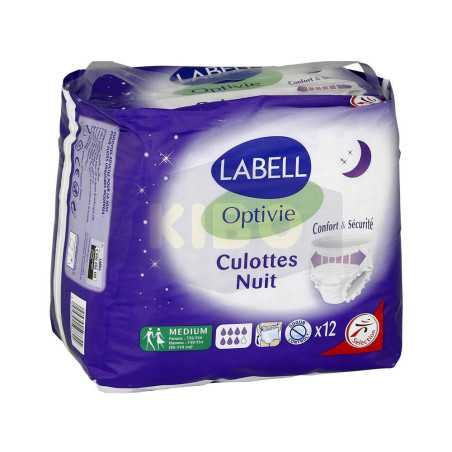 Labell - Culottes nuit OPTIVIE Medium x12