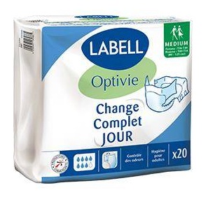 Labell - Changes jour OPTIVIE Medium x20