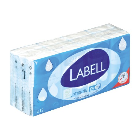 Labell - Etuis de mouchoirs lotionnés