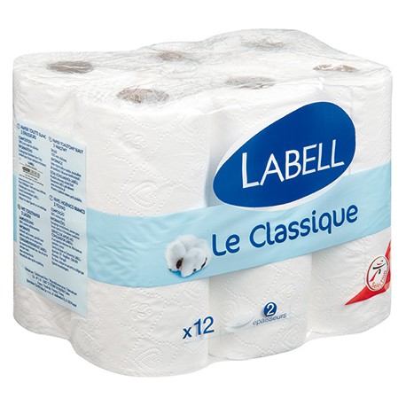Labell - Papier hygiénique 2 plis