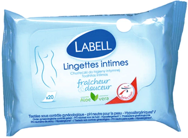 Labell - Lingettes intimes