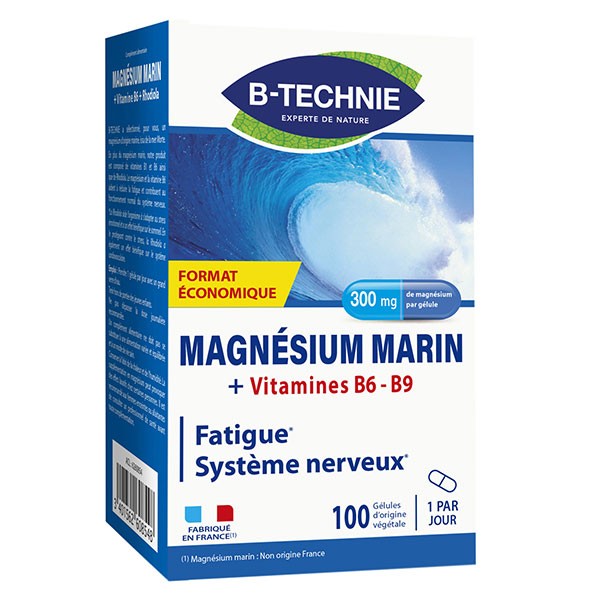Biotechnie - Gélules de magnésium marin