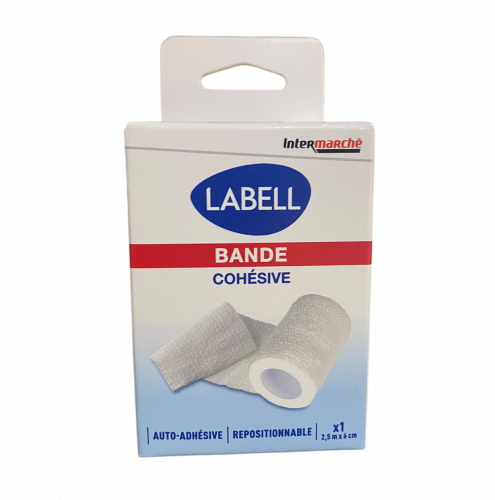 Labell - Bande cohésive 2.5m X 6cm