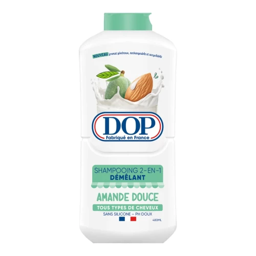 Dop - Shampoing démêlant amande douce 2en1 480ml