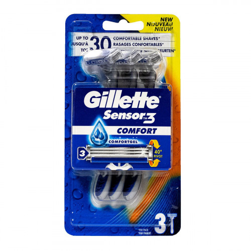 Gillette - Rasoirs jetables Sensor 3