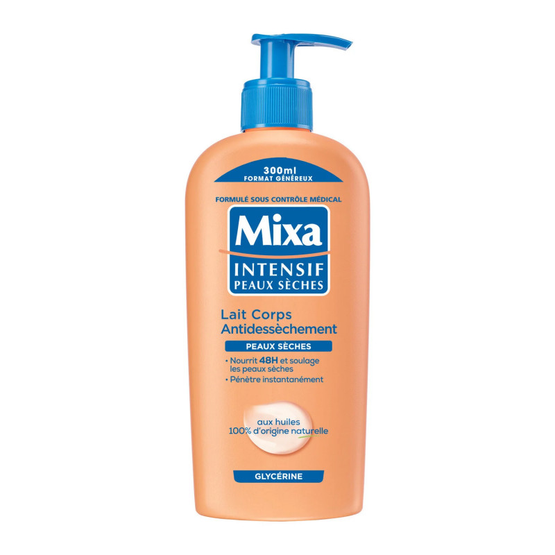 Mixa - Lait corps antidessèchement peaux extra-sèches