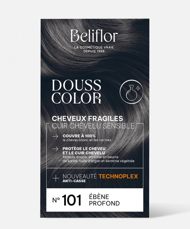 Beliflor - Coloration pour cheveux n°101 Ebène Profond