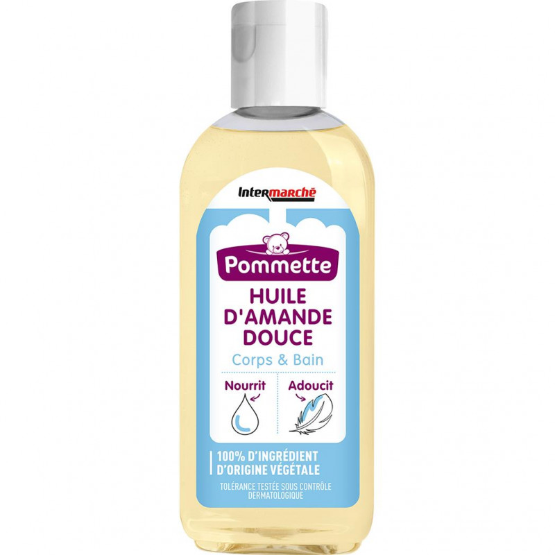 Pommette - Huile d'amande douce corps & bain 100ml