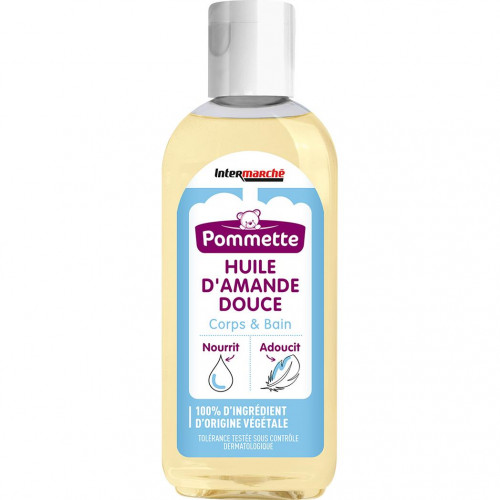 Pommette - Huile d'amande douce corps & bain 100ml
