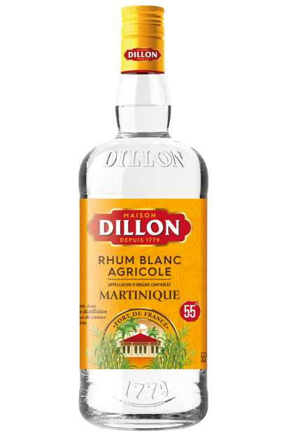 Dillon - Rhum blanc 55° 50cl