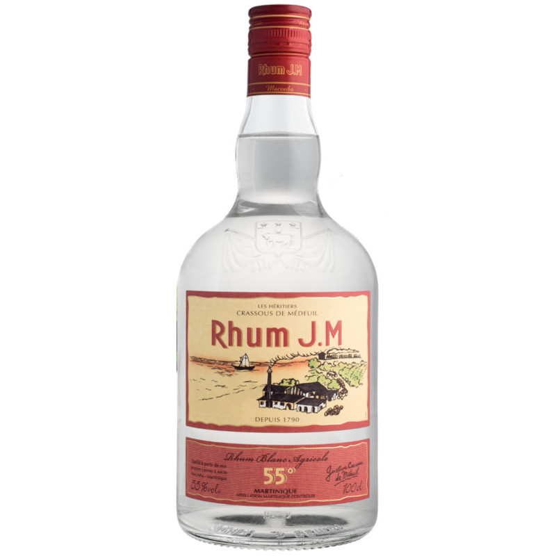 J.M - Rhum blanc 55° 1L