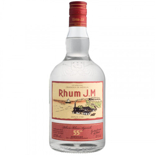 J.M - Rhum blanc 55° 1L