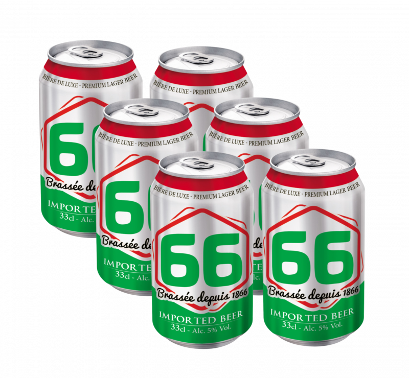 Bières 66 6x33cl