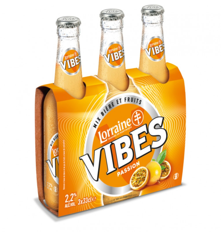 Lorraine - Bières VIBES passion 2,2° 3x33cl