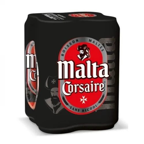 Malta Corsaire - Bières sans alcool 4x50cl