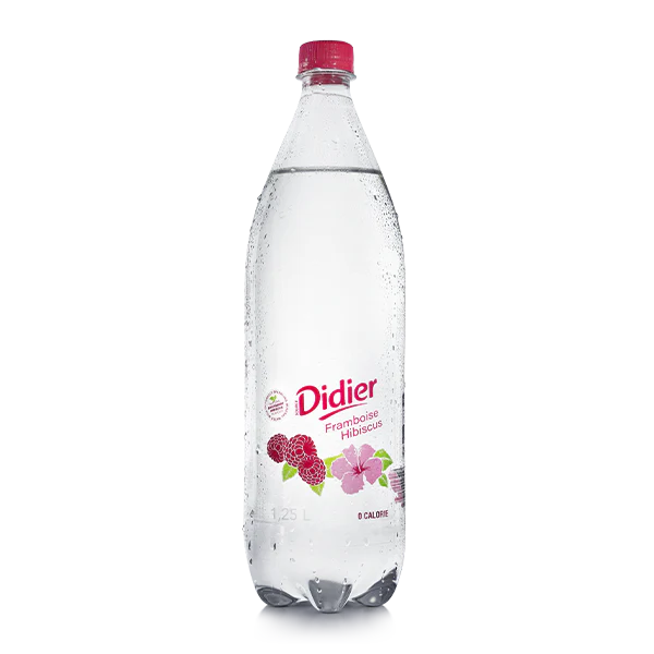 Didier - Eau gazeuse framboise/hibiscus 1,25L