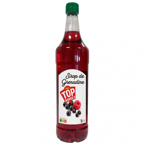 Top Budget - Sirop de grenadine