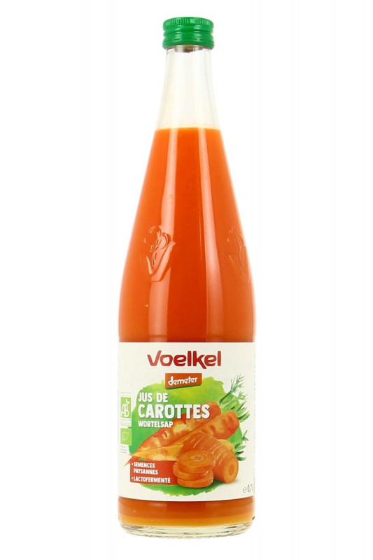 Voelkel - Jus de carottes lactofermenté 70cl Bio
