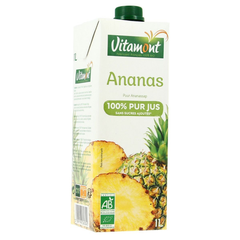 Vitamont - Jus ananas 1L Bio