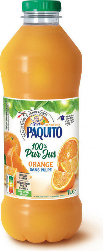 Paquito -  Jus d'orange sans pulpe