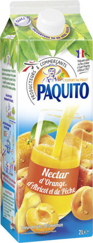 Paquito - Nectar orange/pêche/abricot